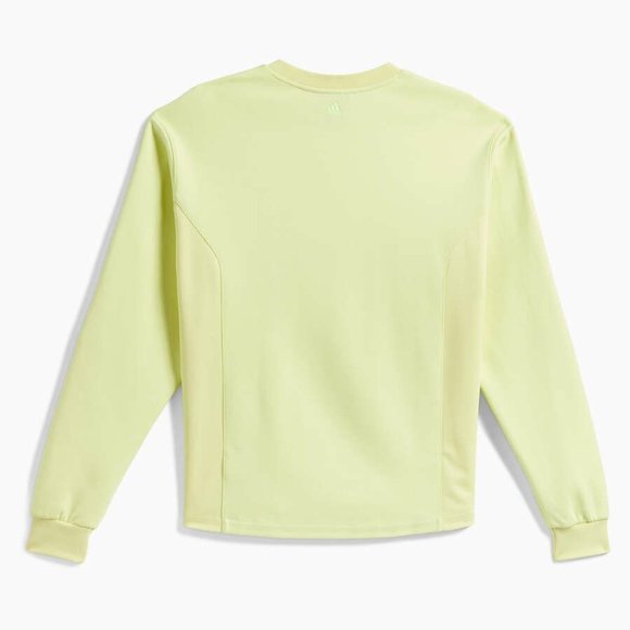 Adidas ALL GENDER Ivy Park Yellow Tint 4ALL Crew Sweatshirt Size 3xl H25162 - Picture 4 of 5